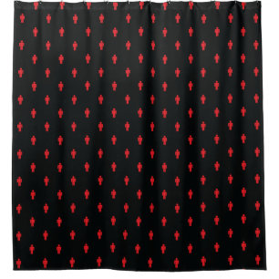 Traffic Lights Man Shower Curtain