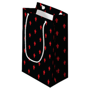 Traffic Lights Man Small Gift Bag
