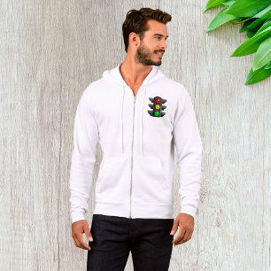Traffic Lights Red Yellow Green Signal Hoodie