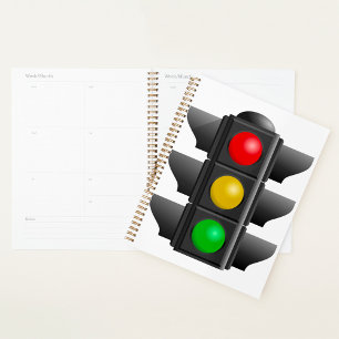 Traffic Lights Red Yellow Green Signal Planner
