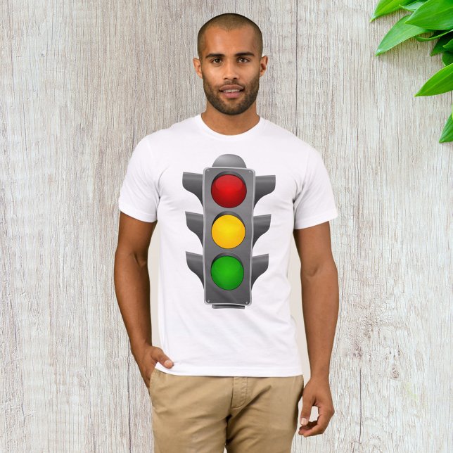 Traffic Lights Red Yellow Green Signal T-Shirt (Creator Uploaded)