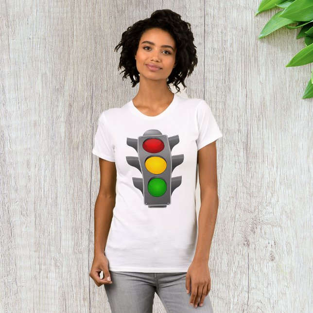 Traffic Lights Red Yellow Green Signal T-Shirt (Creator Uploaded)