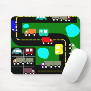 Traffic mouse pad