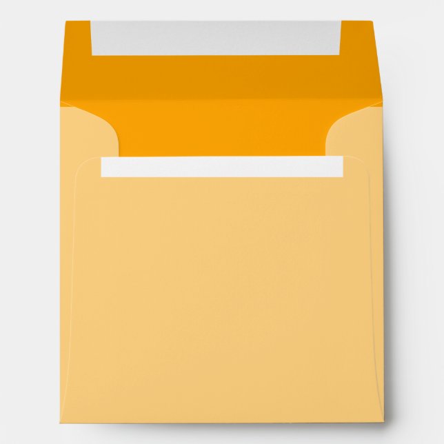 Traffic Yellow Decor You Can Customise Envelopes (Back (Bottom))