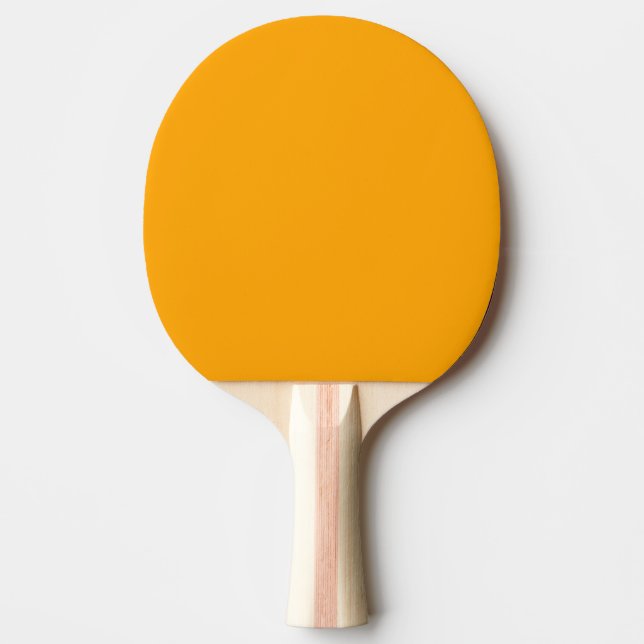 Traffic Yellow Decor You Can Customise Ping Pong Paddle (Front)