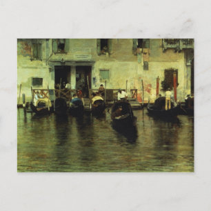 Traghetto della Maddalena, 1887 Postcard