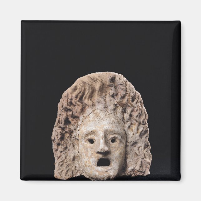 Tragic mask magnet (Front)