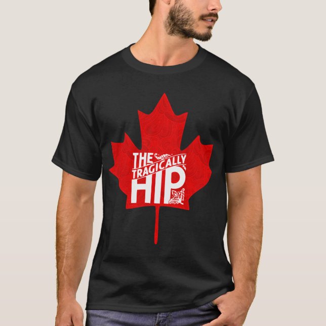 tragically hip red T-Shirt (Front)