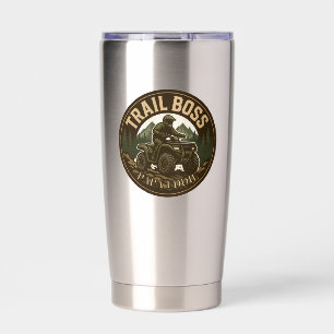 “Trail Boss” Four Wheeling Adventurer Mug for Dad Insulated Tumbler