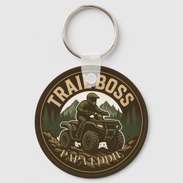 Trail Boss Keychain (Front)