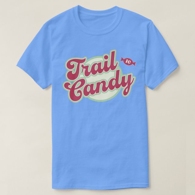 Trail Candy Hiking Design for Women and Girls482 T-Shirt (Design Front)