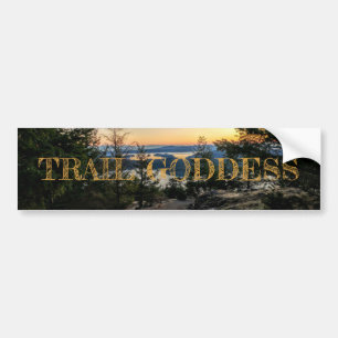 Trail Goddess Bumper Sticker
