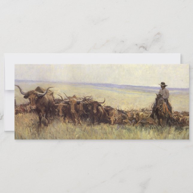 Trail Herd to Wyoming by WHD Koerner (Front)