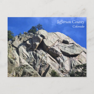 Trail in Jefferson County, Colorado Postcard