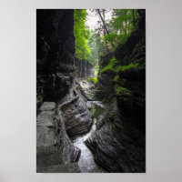 Trail in Watkins Glen, New York