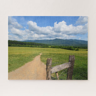 Trail into the Mountains - 16 x 20 Jigsaw Puzzle