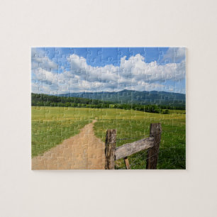 Trail into the Mountains  -  8 x 10 Jigsaw Puzzle