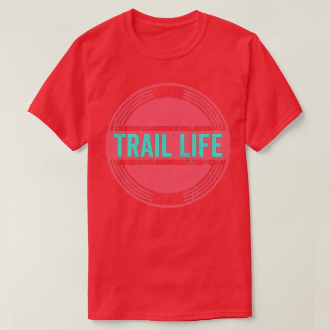 Trail Life Coral  T-Shirt (Design Front)