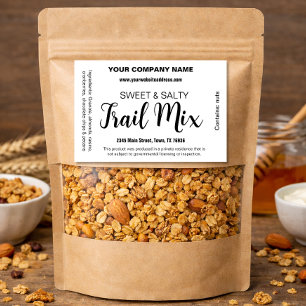 Trail Mix Customisable Homemade Label Gran_03b