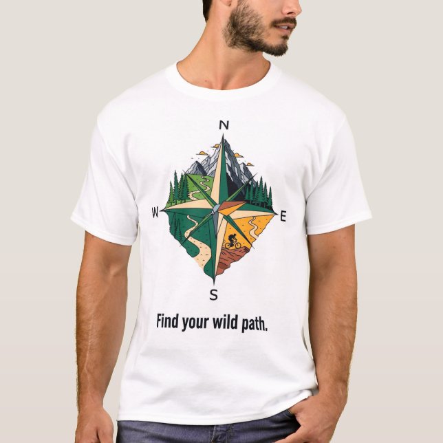 Trail Navigator's Compass T-Shirt (Front)