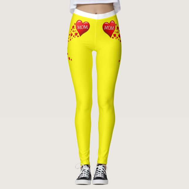 Trail of Hearts- Leggings (Front)