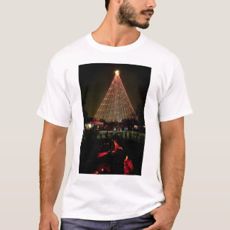Trail of Lights Christmas TreeYule Log T-Shirt