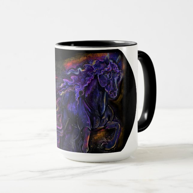 Trail of Stars Horse Mug (Front Right)
