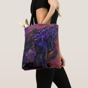 Trail of Stars Horse Tote Bag