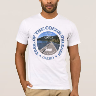 Trail of the Coeur d'Alene (cycling c) T-Shirt