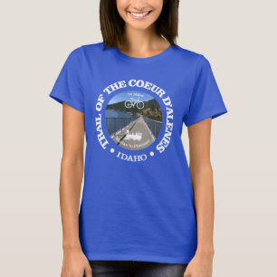 Trail of the Coeur d'Alene (cycling c) T-Shirt