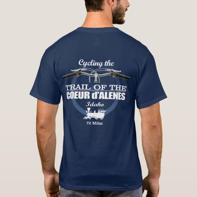 Trail of the Coeur d'Alene (H2) T-Shirt (Back)