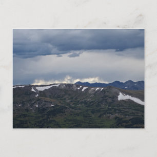 Trail Ridge Road in Rock Mountain Park Postcard