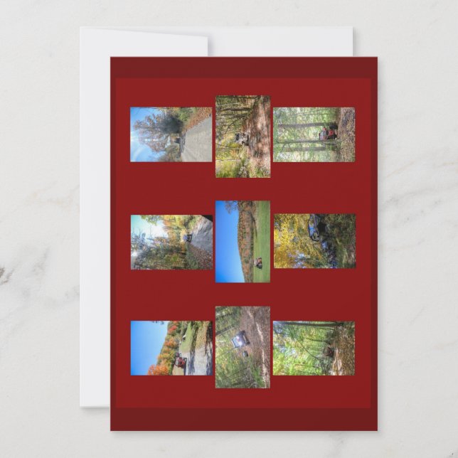 Trail Riding 6 Invitation (Front)