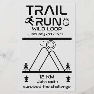 Trail Run Competition Award
