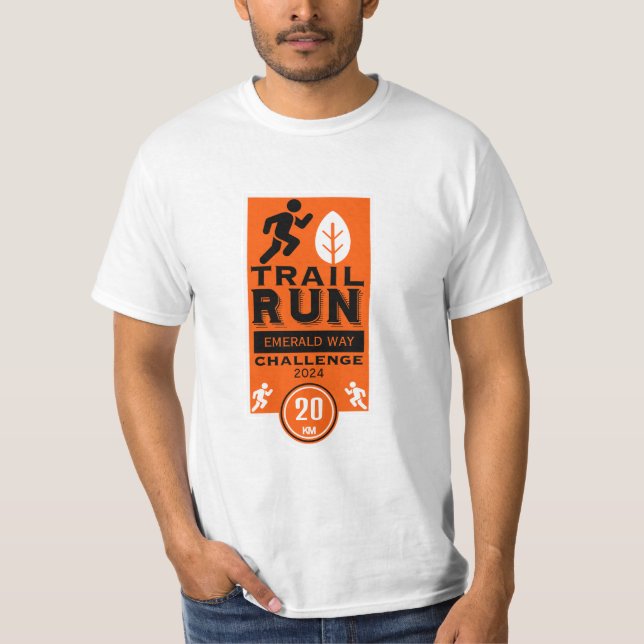 Trail Runner Race Competition T-Shirt (Front)