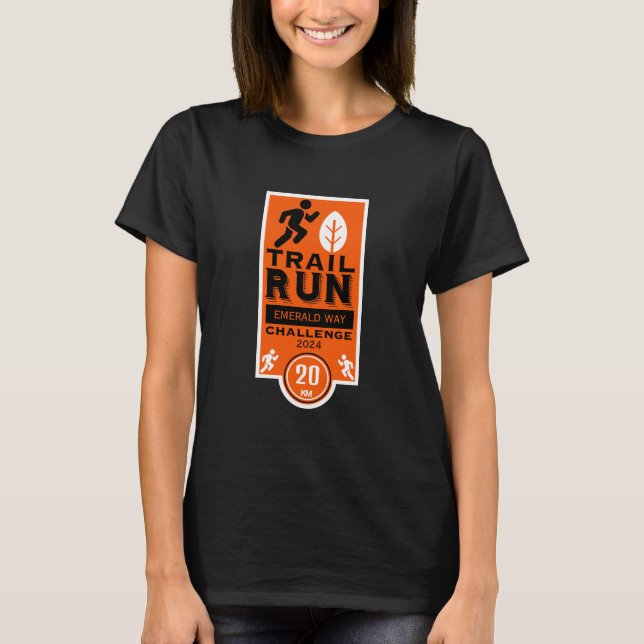Trail Runner Race Competition T-Shirt (Front)