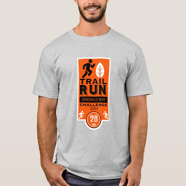 Trail Runner Race Competition T-Shirt (Front)