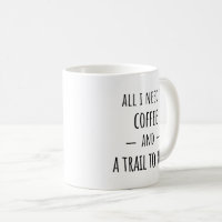 Trail Runner Running Gift Idea Coffee Mug