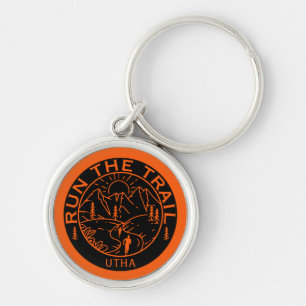 Trail Running America Key Ring