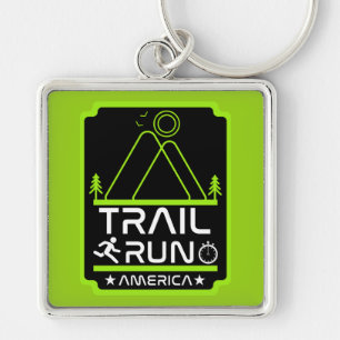 Trail Running America Key Ring