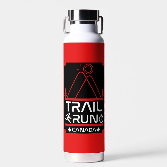 Trail Running Canada Water Bottle (Front)
