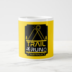 Trail Running Clubs And Competitions Large Coffee Mug