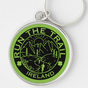 Trail Running Ireland Key Ring