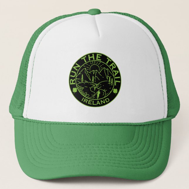 Trail Running Ireland Trucker Hat (Front)