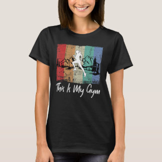 Trail running jogging cross running saying T-Shirt