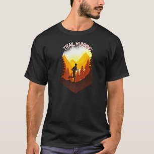 Trail Running Mountain Run Ultra Trail Runner T-Shirt