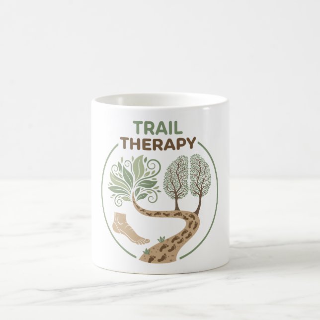 Trail Therapy Coffee Mug (Center)