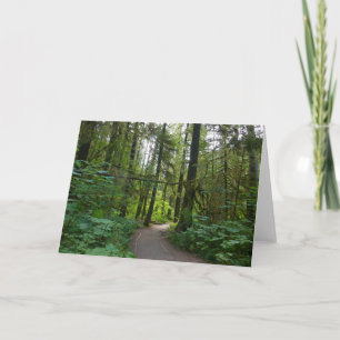 Trail to Marymere Falls I Card