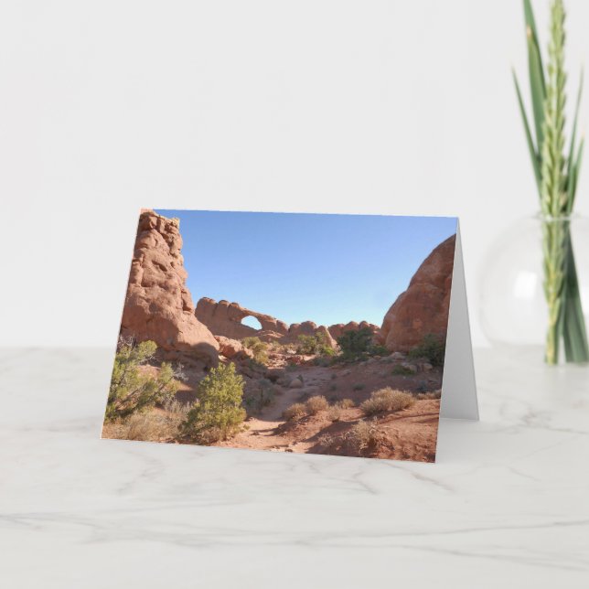 Trail to Skyline Arch Card (Front)