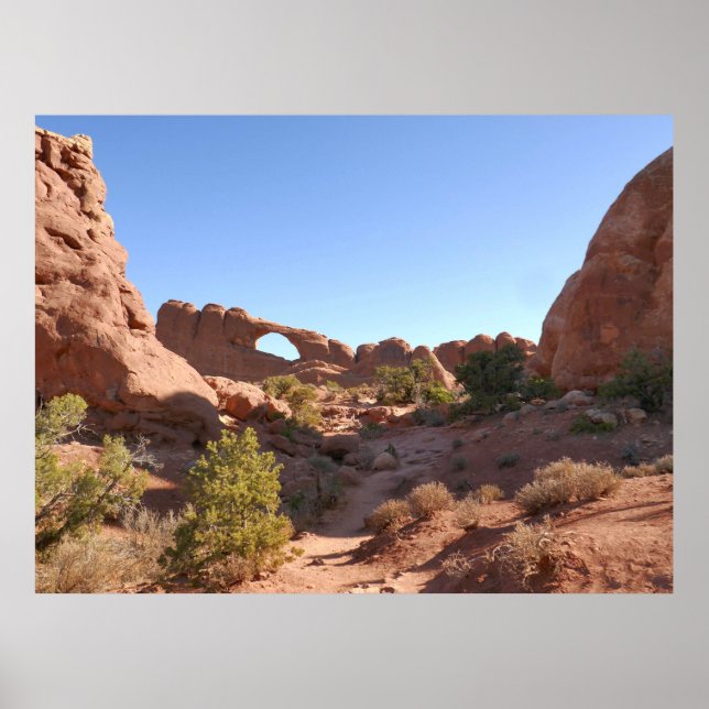 Trail to Skyline Arch Poster (Front)
